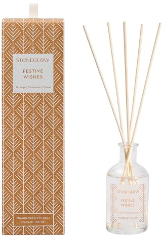 Seasonal Duftstäbchen, Duft: Festive Wishes (Orange, Zimt und Nelke), 100 ml