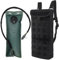 EASY BW Taktischer MOLLE Trinkrucksack mit 3L Wasserblase für Outdoor-Sport, Schwarz