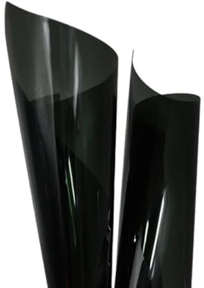 Badezimmer Fenster Sichtschutz Fenstertönungsfolie for Zuhause, Auto, Anti-UV-Solar-Fenstertönungsfolie, Glasfolie, Smart Car, Anti-Schwindel-Folie(15 Percent VLT,50x500cm)