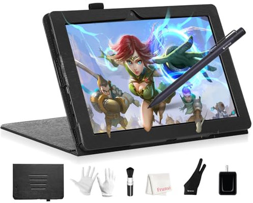 FRUNSI RubensTab T8 - Tableta de dibujo independiente, no necesita computadora para principiantes y artistas gráficos digitales