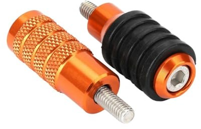 MEUIXT DUKE 790 Motorrad-Schalthebel, Pedalspitze, Bremshebelpedal, kompatibel mit 890 DUKE, Hinterradbremspedal, Schalthebel, Zehenrasten, Trittplatte(1 Set Orange)