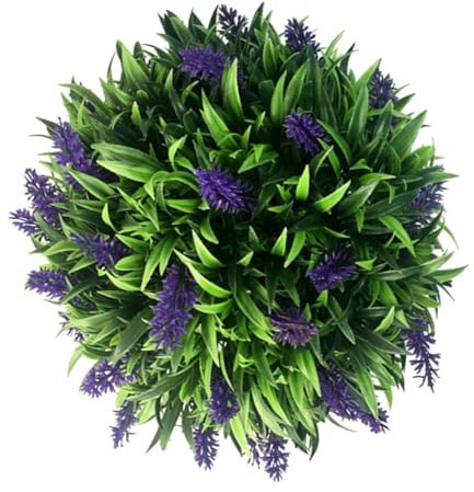 PRETYZOOM Planta Colgante Artificial Césped Topiario Falso Topiario Decorativo para