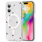 Foonary Magnétique Coque pour Apple iPhone 16 6,1, Transparente Etui Aesthetic Coeur Motif Dessin Compatible avec MagSafe Case, Silicone TPU PC Housse Protection Femme Clear Cover pour iPhone 16,1