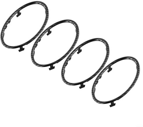 Moderner Aufkleber für Ford Focus 2 MK2, einfache Installation (Kohlefaser)