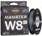 Seaknight W8 II - Lenza intrecciata a 8 fili, 150 m/300 m/500 m, in polietilene liscio, multifilamento, per pesca alla carpa, in acqua salata, per pesca in mare, 6,8-45,4 kg