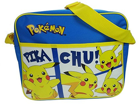 Pokemon Courier Messenger Bag, 33 cm, Blue