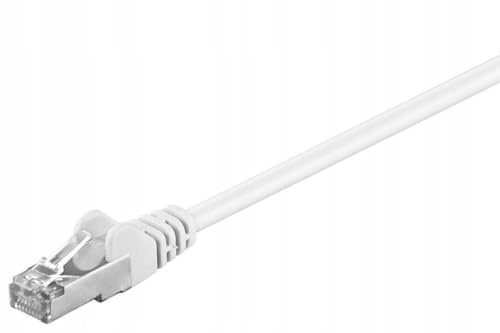 MicroConnect 0.25 m RJ45 Cat5e 0.25 m Cat 5e F/UTP (Twisted Pair) Network Cable – White (0.25 m CAT5e F/UTP Network Cable (FTP) RJ45 RJ-45, White)