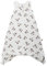 Ergobaby Baby-Schlafsack Sommer mit Füßen Gurtschlitz 18-36 Monate 0.5 TOG Baumwolle, Sommerschlafsack On The Move Elephant
