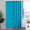 Furlinic Duschvorhänge Anti-schimmel Textiler Badvorhang für Badewanne Waschbar, Vorhänge aus Stoff für Dusche, Aquamarine mit 12 Haken, Extra lang 180x210cm.