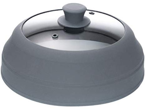 Deckel Mikrowelle Ofenfester Spritzschutz Fliegenfutter Abdeckung Für Mikrowellengeschirr Mikrowellengeeignete Behälter Mit Deckel Anti-cover Glas Geschirrabdeckung Lebensmittel