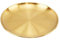 YDoLimmer Gold Speiseplatte Edelstahl rundes Tablett Serviertablett Edelstahlteller Servierteller Platzteller für Küche Party Camping Weihnachten Restaurant (23cm)