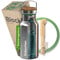 Blockhütte Gourde isotherme inox Personnalisable 750ml - Avec brosse pour bouteilles, pour Boisson Chaude et Froide Cadeau, Bouteille en inox Étanche, Sans BPA, Gourde Personnalisée