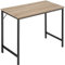 TecTake® Mesa Escritorio de Madera con Estructura Resistente, Mesa de Ordenador para Oficina, Diseño Industrial, Mesa de Escritorio Moderna - 50 x 80 x 75,5 cm Madera Industrial Clara, Roble Sonoma