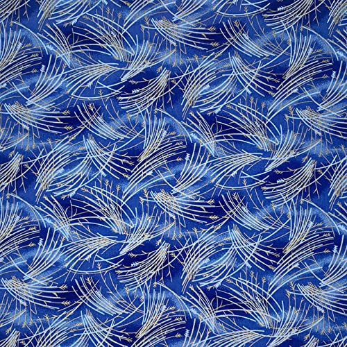 aufodara Tissus au Metre Style Japonais Tissu DIY Couture pour Décorer Patchwork Vêtements Nappe de Table Rideau Tissu à Coudre, Largeur 145cm (50x145cm, Couleur-06#)