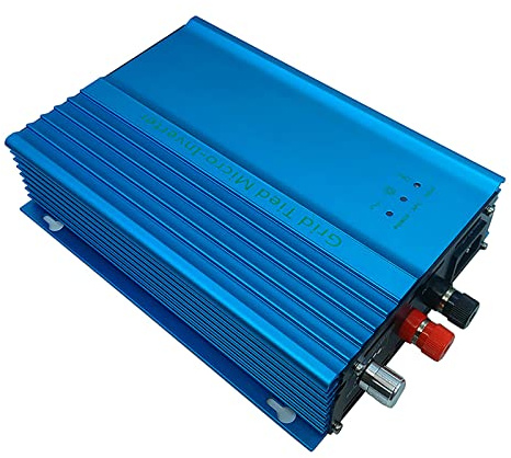 RANRAO 500W Solar Wechselrichter, Micro-Wechselrichter, Solar Grid Tie Inverter,MPPT Solar Micro Inverter Pure Sine Wave, DC16V-28V Micro Inverter Sinus Wechselrichter für 24V Solar Panel