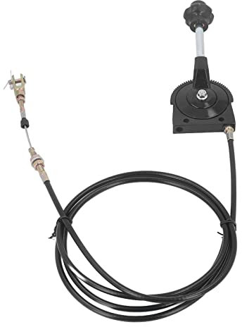 Excavator Throttle Control Cable Replacement 2.5 Meter Manual Flexible Throttle Wire for EX230 EX230,Quick Response Throttle Controller Cable Powersports Levers