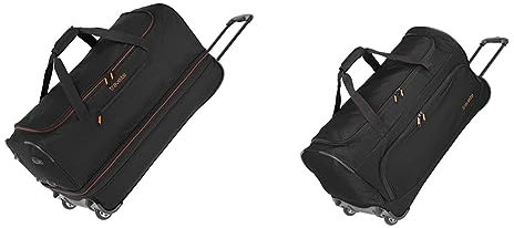 Travelite 2-Rad Trolley Reisetasche Gr. L mit Dehnfalte, Gepäck Serie Basics & 2-Rad Trolley Reisetasche Größe L, Gepäck Serie Basics Fresh