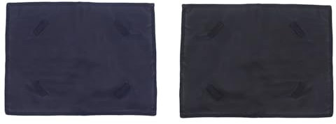 netproshop Turnout Bauchlatz für Pferdedecken 0gr ohne Füllung Gr. 125-165 mit Kreuzbegurtung, Groesse:L, Farbe:Dunkelblau