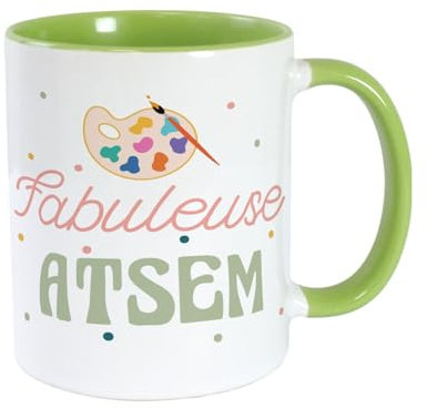 STC Mug en céramique Fabuleuse ATSEM, CD9126