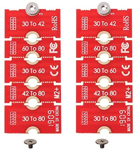 OVNSHVN 2Pcs M2 M2PLUS NGFF NVME M.2 Extended Transfer 2230, 2242, 2260, 2280 Aircraft M2 Change Long Size U.2 M3 M.3 SSD 24BB
