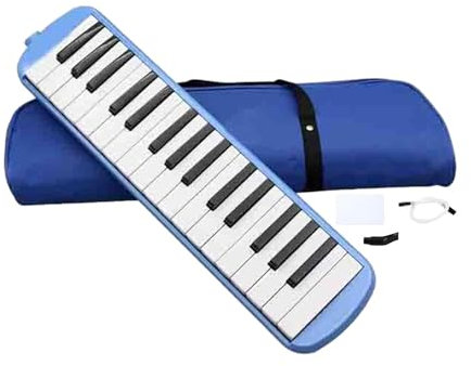 Melodica a 32 tasti, strumento melodica | Bocchino per tastiera per pianoforte ad aria a doppio tubo - Strumenti musicali, melodica a bocca, melodica ad organo per adulti, studenti e bambini