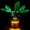 YEABRICKS Lumière pour Lego-76433 Harry Potter Plante de potion magique : alraune modèle (kit Lego non inclus)