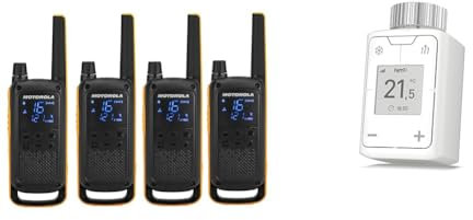 Motorola Talkabout T82 Extreme Quad PMR Funkgerät & AVM Fritz!DECT 302 (Intelligenter Heizkörperregler für das Heimnetz