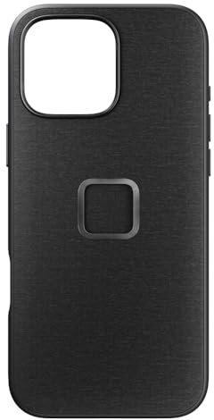 Peak Design Mobile Everyday Case compatible with iPhone 16 Pro Max - Charcoal