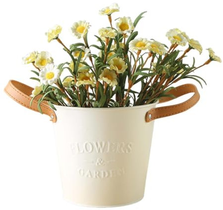 Blumentöpfe aus Metall | Zimmerpflanzentopf | Pflanzkübel aus Metall | Pflanzentopf | Töpfe | Pflanzen Sie einen Bonsai-Blumentopf für Sukkulenten, Weinreben, Azaleen und Orchideen