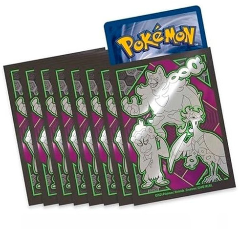 Friki Monkey Custodie per Carte Pokemon, 65 Pezzi, Design Unici, Compatibili con ETB Pokemon, Protezione Alta Qualità per Carte Collezionisti