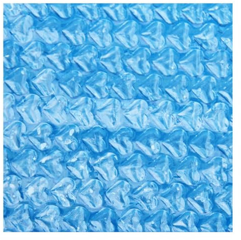 Solar pool Enclosure - Rainproof Insulation Heating Cover Pool | Dustproof Bubble Film Rectangle Solar Blanket | Pool Solar Heating Cover for Sun Protection Pollution Reduction