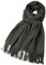 Lazzboy Schal Damen Einfarbig Kuschelige Warme Winter Klassiker Schals Langer Fransen Pashmina Übergroßer Winterschal Schultertuch Deckenschal Weicher Warmer Oversized Poncho (Grau)