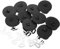 ERINGOGO 10st Sparschweindeckel Münzstecker Runder Stecker Für Sparschwein Verschluss Für Münzbank Steckeraustausch Geld Sparender Stecker Verschlussstopfen Runder Verschluss Black Metall