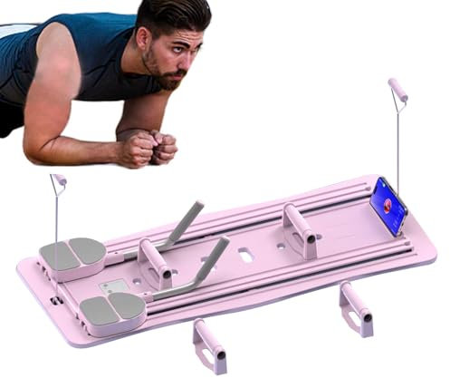 Lunaobrik Pilates-Board Für Zu Hause, Pilates-Gleitbrett – Bauchtrainingsgerät – Faltbares Und Vielseitiges -Kerntrainingsgerät Für Die Durchführung Von A