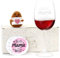 ZIOSINM Regalo para el día de la madre para mamá, copa de vino con grabado, 460 ml, en caja de regalo, regalo de cumpleaños para mujeres