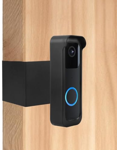 Bowcig Anti Theft Doorbell Mount for Blink Video Doorbell Camera | No-Drill Adjustable Bracket | Secure & Renter-Friendly for Apartments, Homes, Dorms (Blink Doorbell Not Included)