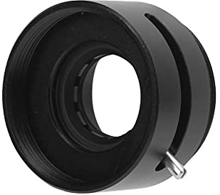 Rankomu Kameralinsenmodul-Adapterring C-Mount auf CS-Mount Kameralinsenmodul-Adapterring, verstellbare Blende, 1 Zoll, 12 mm, kompatibel mit Iris-Membran, Präzisionstechnik für Fotografie