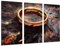 Pictures Camera Set of 3 Decorative Wall Posters, Living Room Decor, Modern, Bedrooms, Room, The Lord of the Rings, The Hobbit, (97 x 62 cm)