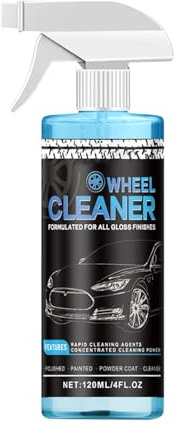 Hitburu Spray De Limpieza para Automóvil,120 ml Producto De Limpieza,Spray para Detallado de Coche | para Vidrio Cuero Neumático Parabrisas Rueda Alfombra Tela Asiento Mancha de Pintura Camión