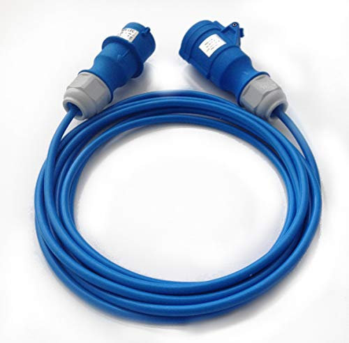 Ali's DIY Prolunga di collegamento per camper e campeggio, 2,5 mm, 230 V, presa a 3 pin, lunghezza 10 metri