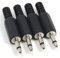 Ancable 4-poliger Ersatz-Klinkenstecker für Kopfhörer und Headset, zum selbst Löten, 3,5-mm-Audiokabel-Stecker, 10er-Packung TS Male 4-Pack