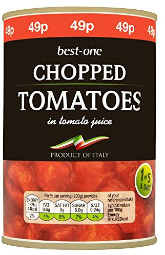 Bestone Chopped Tomatoes 400g x 6