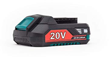 NAC NEW AMERICAN CONCEPT Original Akku 20V - Zubehör für Elektrowerkzeuge - Werkzeugakkus - Li-Ion Akku 2Ah - für Geräte der NAC AKUMULTISYSTEM 20V-Linie - Ersatz-Akku - Kompatibel mit NAC