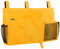 Surblue Caddy Hanging Organizer Bedside Storage Bag for Bunk and Hospital Beds, Yellow, L