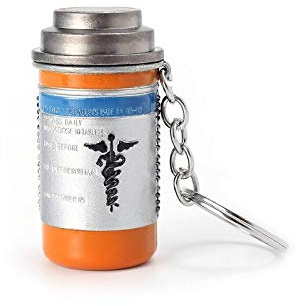 BGTR Schlüsselanhänger Schlüsselmäppchen Mode PUBG Essen Huhn Keychain Rucksack Schlacht Schlachtfelder Bratpfanne Helm 98k Schlüsselring Frau Mann Jewwlry Schlüsselanhänger Schlüsselmäppchen