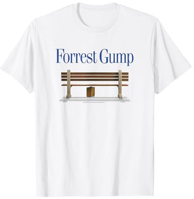Forrest Gump Bench Title Logo T-Shirt