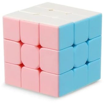 Zauberwürfel, Pastellfarben, glatt, ohne Aufkleber, Holy Hand Legend Macaron, Korrektur von Falzen und einfaches Drehen, Speedcubing, 3D-Puzzle, abgerundete Ecken