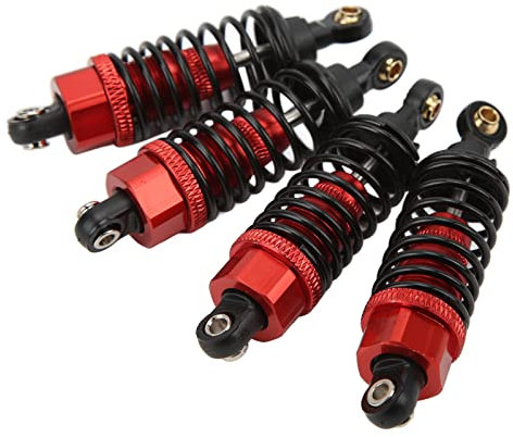 RC Stoßdämpfer, RC Stoßdämpfer Ersatz für TAMIYA TT‑01 TT‑02 TA05 TL‑01 TA03 MF‑01X(rot)