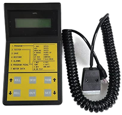 JWDAWN Strumenti diagnostici per ZAPI FZ2009B Programmatore unità di programmazione console digitale per ZAPI H0 H2B Dual AC2 Motor Speed Controller, 190*60*105