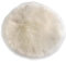 Sharplace Rundes Kunstpelz Sitzkissen, Zotteliges Schaffell, Teppich, Foto Requisiten, Weiß 40cm